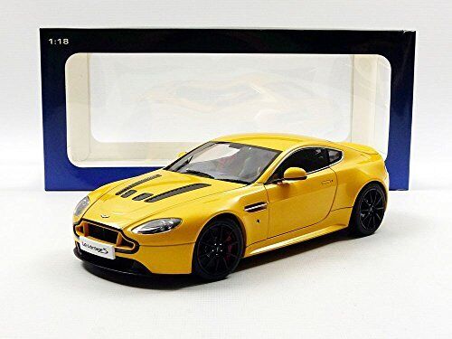 AUTOart 1/18 Aston Martin V12 Vantage S 2015 Yellow Finished Product Model Car