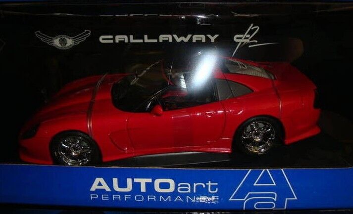 1/18 AUTOart CHEVROLET CALLAWAY C12 CORVETTE RED 71012