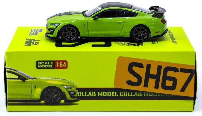 Mini GT x Tarmac Works COLLAB64 Ford Mustang Shelby GT500 Shmee150 1:64 Diecast Car