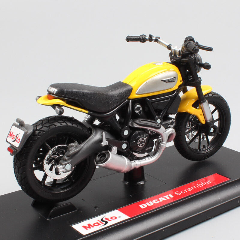 1/18 Maisto Ducati Scrambler bike moto diecast racing motorcycle model $29.95 ModelCarsHub
