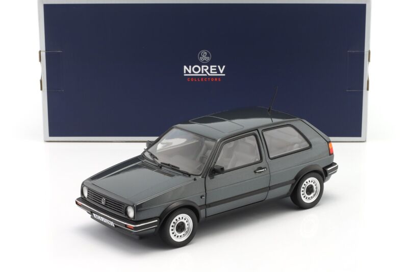 VOLKSWAGEN Golf CL 1988 Grey metallic - 1/18 - NOREV