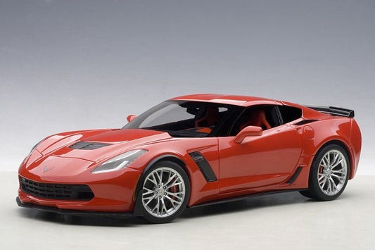 AUTOART CHEVROLET CORVETTE C7 Z06 Torch Red Composite Model 1:18