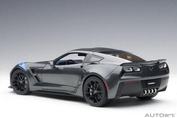 Autoart Chevrolet Corvette C7 Grand Sport Watkins Glen Grey Metallic 1/18 Scale