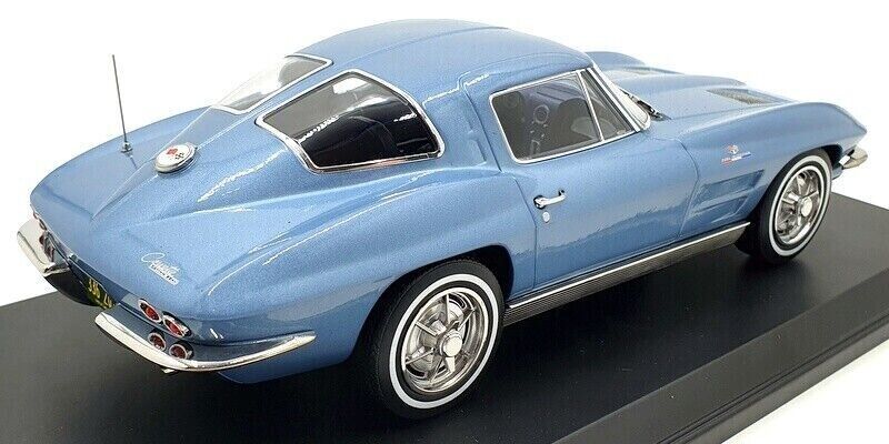 CHEVROLET CORVETTE Sting Ray 1963 Light Blue metallic - 1/18 - NOREV