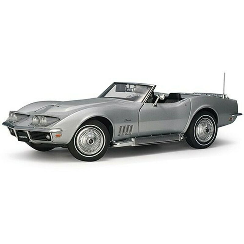 AUTOart 1/18 Chevrolet CORVETTE 1969 71162 Cortez SILVER Convertible Auto Art