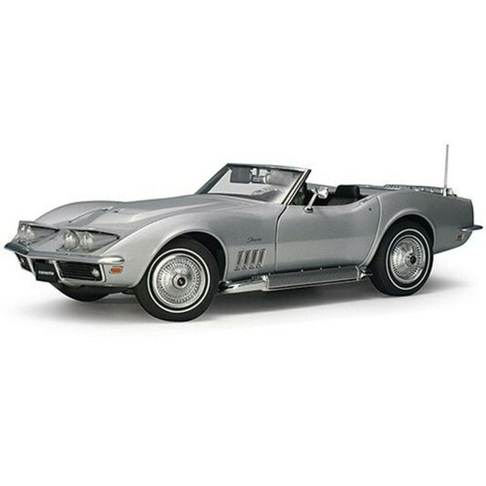 AUTOart 1/18 Chevrolet CORVETTE 1969 71162 Cortez SILVER Convertible Auto Art