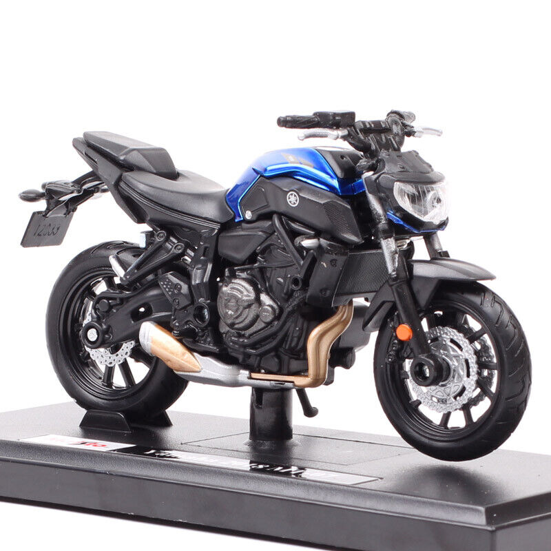 1:18 scale Maisto Yamaha MT-07 bike diecast motorcycle toy model 2018 Vehicles