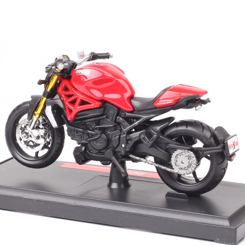 Maisto 1:18 Scale Ducati Monster 1200S Motorcycle Diecast Model Bike Toy Red