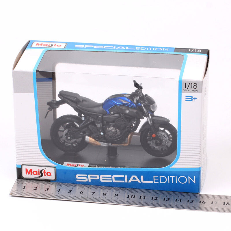 1:18 scale Maisto Yamaha MT-07 bike diecast motorcycle toy model 2018 Vehicles