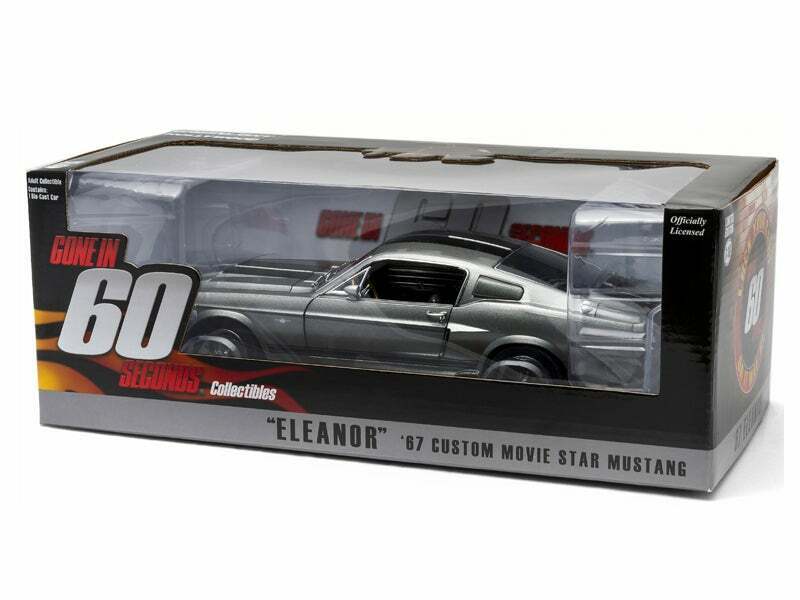 1967 Ford Mustang Shelby GT500 "Eleanor" Diecast 1/18 Scale - Greenlight 12909