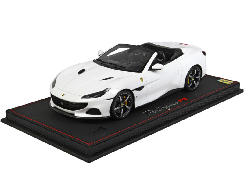 1/18 BBR FERRARI PORTOFINO M CONVERTIBLE WHITE & DISPLAY CASE 1/18 BBR FERRARI PORTOFINO M CONVERTIBLE WHITE & DISPLAY CASE $579.95 ModelCarsHub