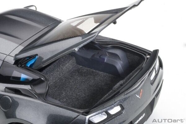 Autoart Chevrolet Corvette C7 Grand Sport Watkins Glen Grey Metallic 1/18 Scale