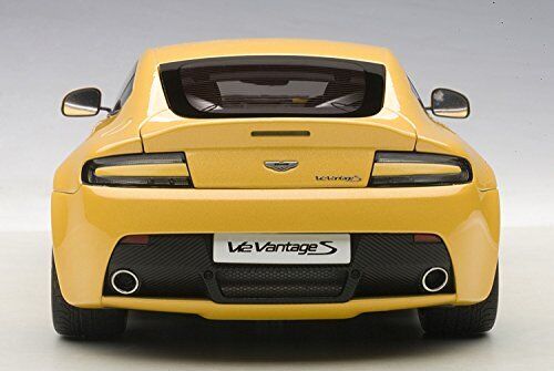 AUTOart 1/18 Aston Martin V12 Vantage S 2015 Yellow Finished Product Model Car