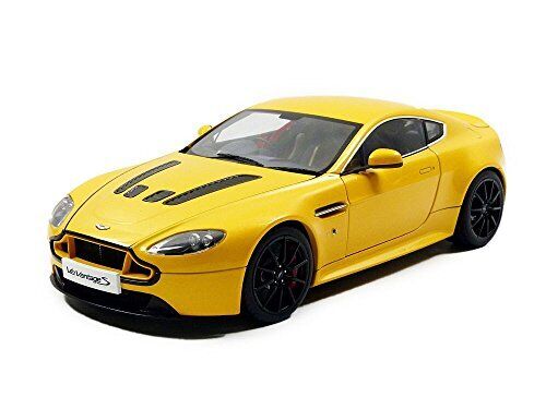 AUTOart 1/18 Aston Martin V12 Vantage S 2015 Yellow Finished Product Model Car