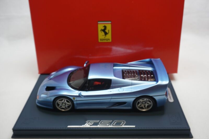 1/18 BBR FERRARI F50 COUPE AZZURRO CALIFORNIA DELUXE BLUE LEATHER limited 10pcs