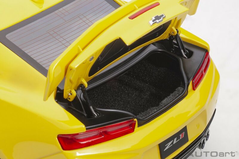 Autoart Chevrolet Camaro ZL1 2017 Bright Yellow in 1/18 Scale New Release!