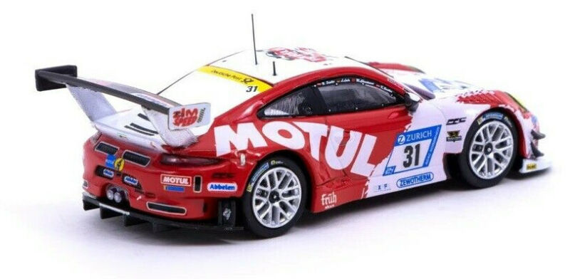 Tarmac Works HOBBY64 Porsche 911 GT3 R -2017 24hrs Nurburgring 1:64 Diecast Car