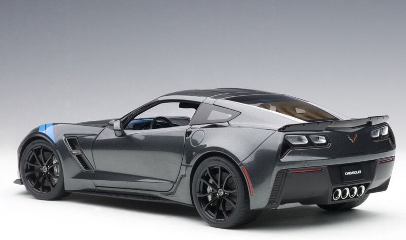 2017 CHEVROLET CORVETTE C7 GRAND SPORT WATKINS GLEN GRAY 1:18 BY AUTOart 71272