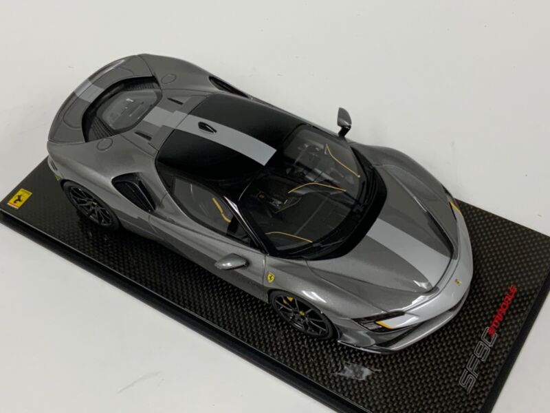1/18 MR Collection Ferrari SF90 Stradale Assetto Fiorano on Carbon Base $929.95 ModelCarsHub
