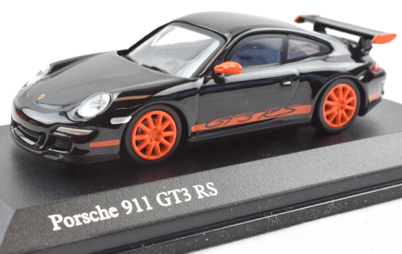 Hot Wheels Porsche 911 GT3 Black - DiecastModels