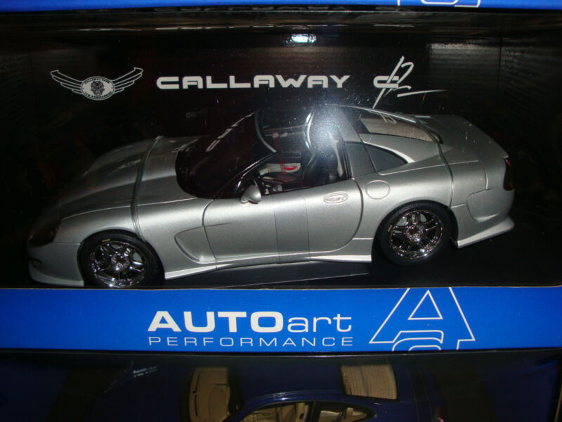 CHEVROLET CORVETTE C12 TARGA TOP SILVER by AUTOart 71011 1:18