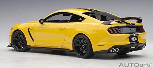 1/18 AUTOart Ford Shelby GT350R Yellow Black Stripes Diecast