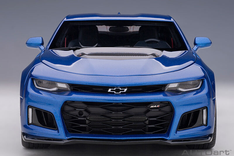 1/18 Chevrolet Camaro ZL1 Hyper Blue Metallic Model Car by AUTOart 71209 $335.95 $671.9 ModelCarsHub