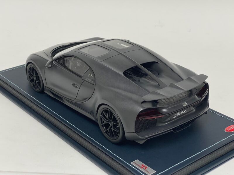 1/18 MR Collection Bugatti Chiron Sport "La Noire" Leather Base IN STOCK $889.95 ModelCarsHub
