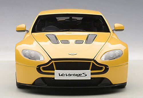 AUTOart 1/18 Aston Martin V12 Vantage S 2015 Yellow Finished Product Model Car