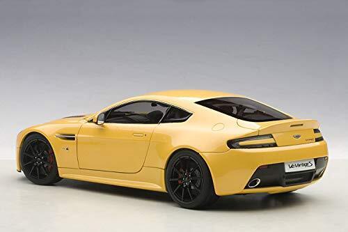 AUTOart 1/18 Aston Martin V12 Vantage S 2015 Yellow Finished Product Model Car