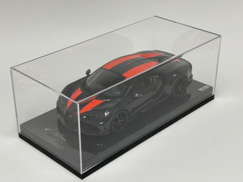 1/18 MR Collection Bugatti Chiron Super Sport 300+ MPH Carbon Base IN STOCK $1007.95 ModelCarsHub