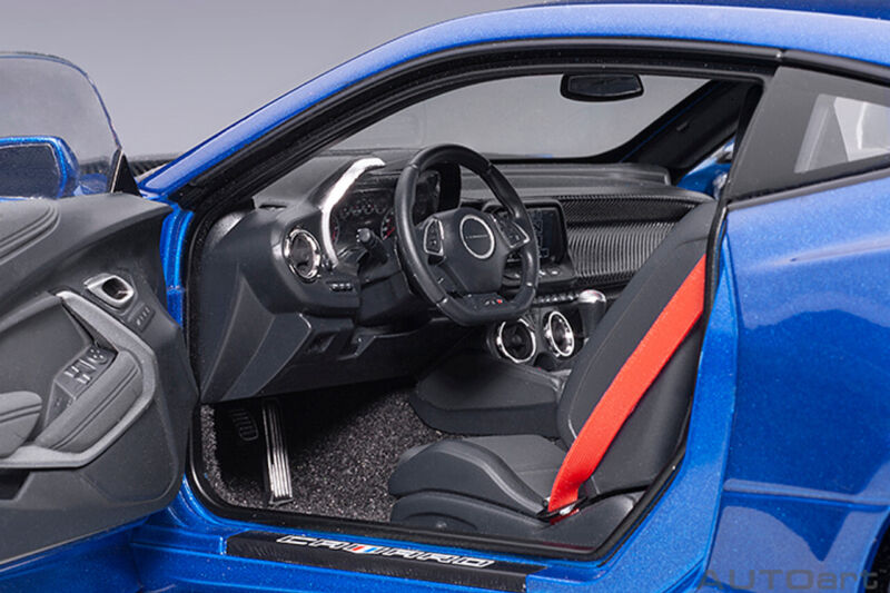 1/18 Chevrolet Camaro ZL1 Hyper Blue Metallic Model Car by AUTOart 71209 $335.95 $671.9 ModelCarsHub