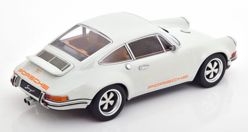 KK Scale 1/18 PORSCHE SINGER 911 COUPE LIGHT GREY