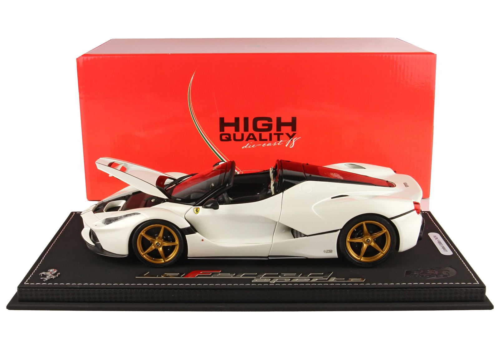 Amazon | Ferrari LaFerrari F70 Black Signature Series 1/18 by Bburago 16901  | ミニカー・ダイキャストカー | ホビー 世界限定！超貴重な！BBR 1/18 ラ・フェラーリ Ferrari LaFerrari Aperta F70