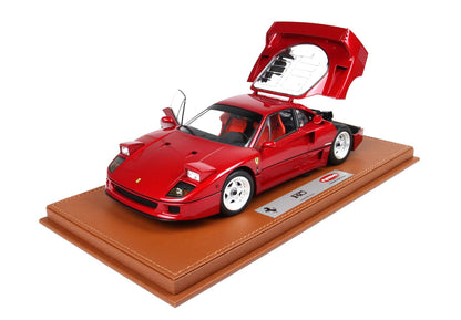 BBR 1/18 Ferrari F40 Metallic Red BBR-Kyosho Limited Edition - 78pcs