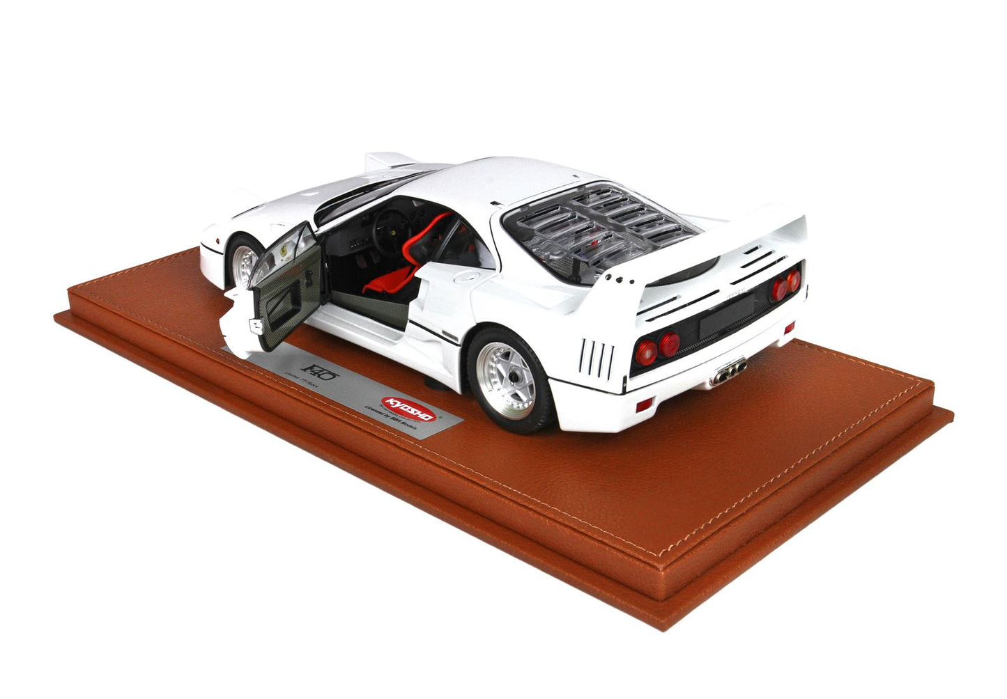 BBR 1/18 Ferrari F40 Metallic White BBR-Kyosho limited78pcs