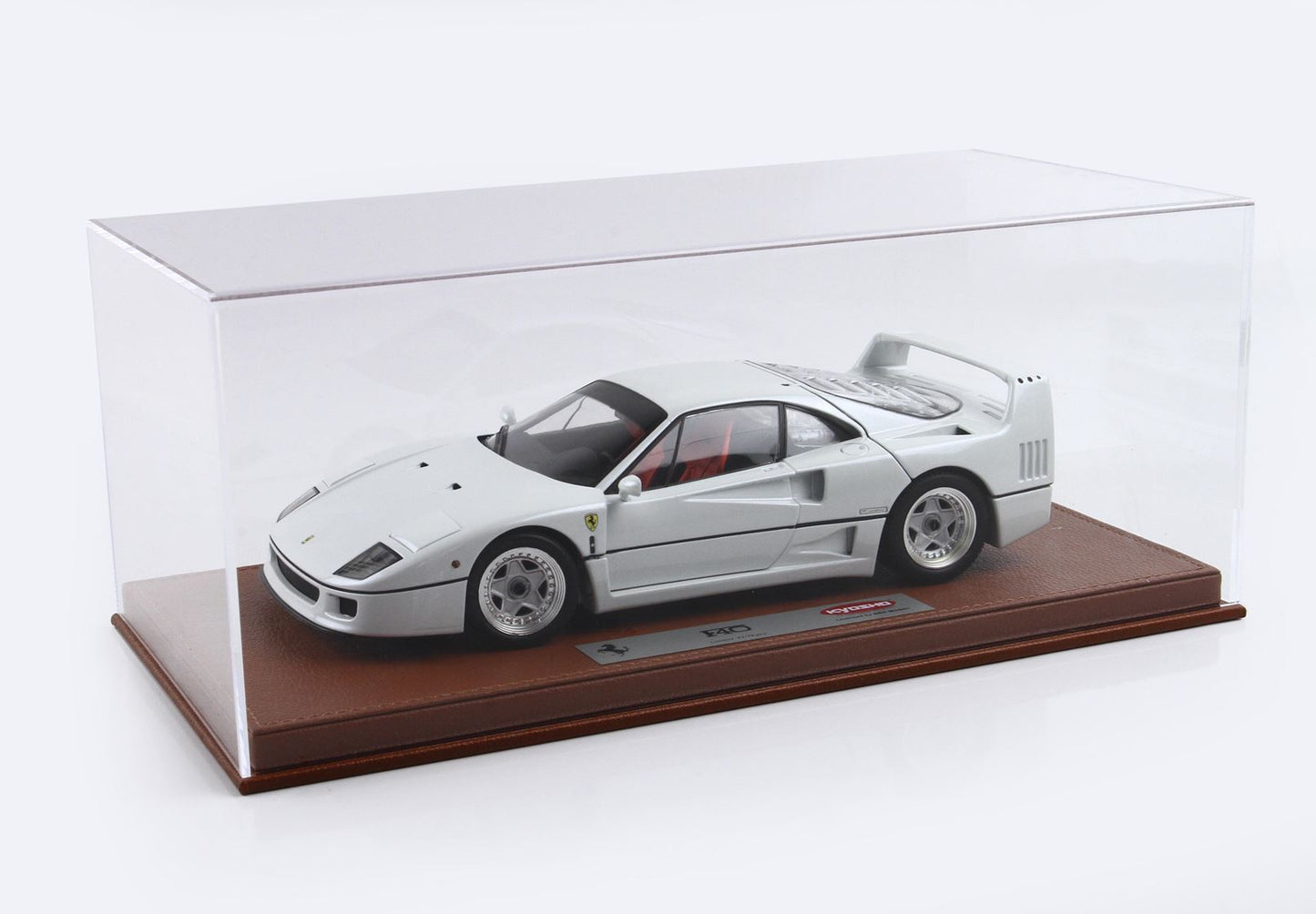 BBR 1/18 Ferrari F40 Metallic White BBR-Kyosho limited78pcs