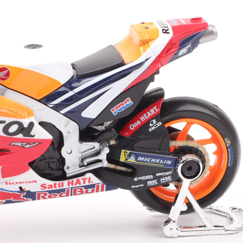 1/18 2021 Honda RC213V Repsol #93 Marc Marquez Motorcycle Bike MotoGP model