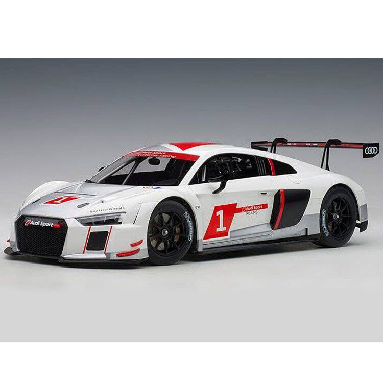 Autoart Audi R8 LMS Geneva Presentation Car 2016 1:18 Model Car White 81600