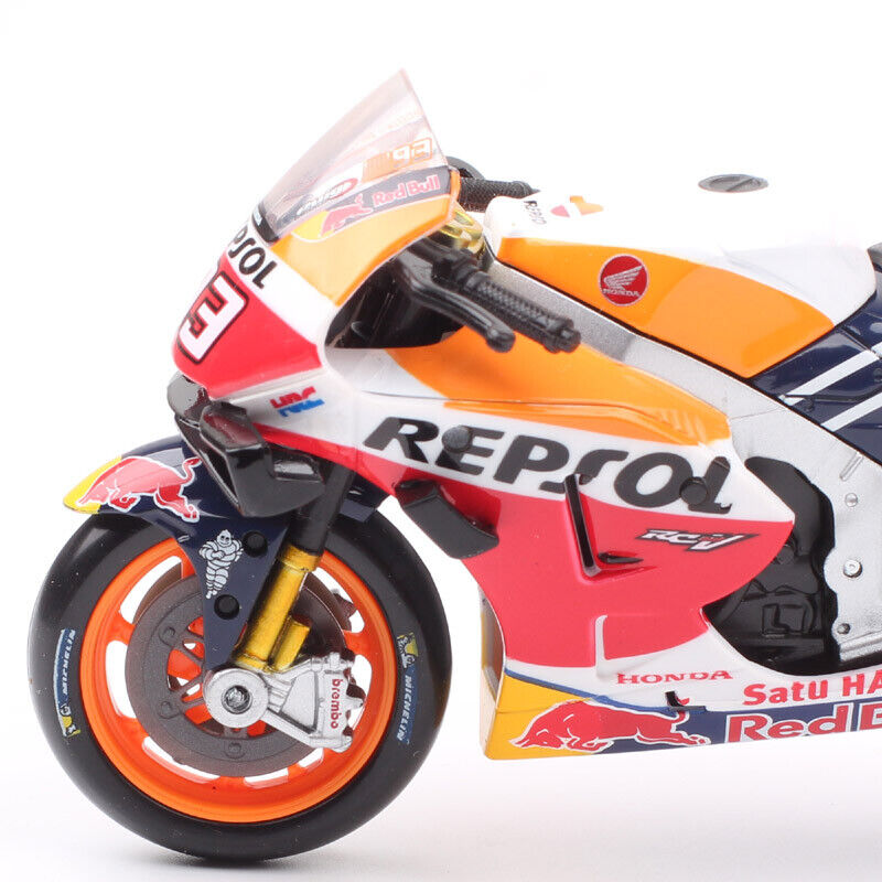 1/18 2021 Honda RC213V Repsol #93 Marc Marquez Motorcycle Bike MotoGP model