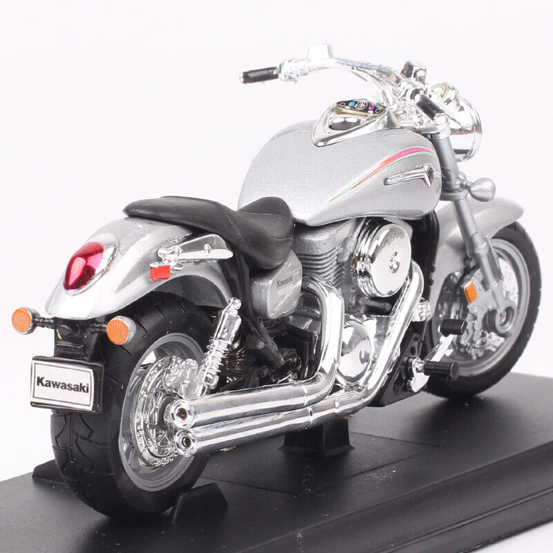 1/18 Welly 2002 Kawasaki Vulcan 1500 MEAN STREAK Motorcycle Model Toy Bike