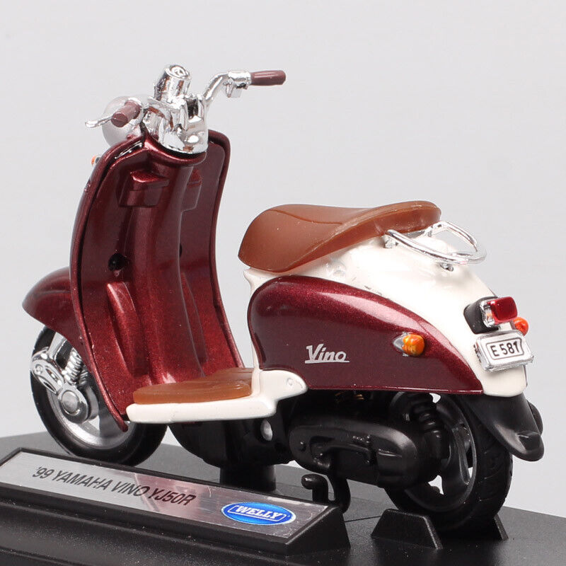 1/18 Welly YAMAHA VINO YJ50R Scooter Moto Road Bike Toy Motorcycle