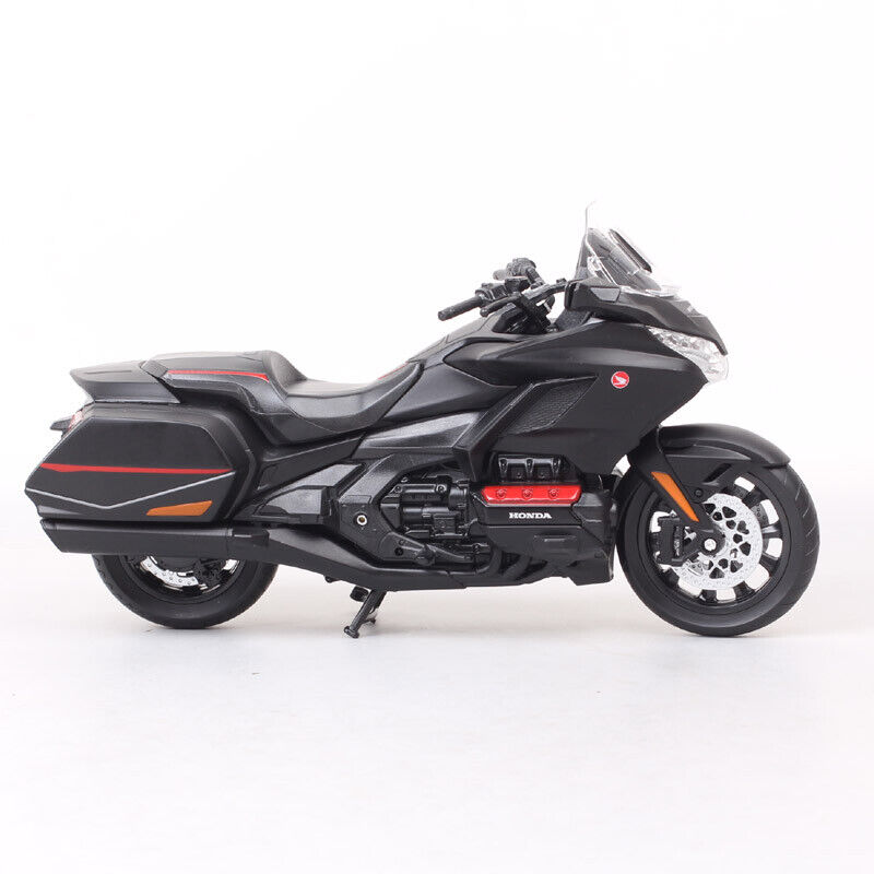 1/12 Welly Big Honda Gold Wing Motorcycle Toy Model Touring Bike Cruiser Matte