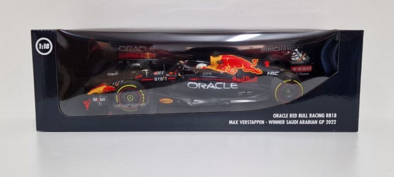 1/18 MINICHAMPS Formula 1 Red Bull RB18 Max Verstappen Gp 2022