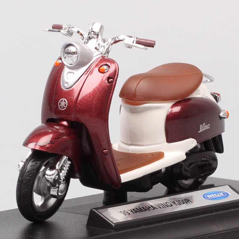 1/18 Welly YAMAHA VINO YJ50R Scooter Moto Road Bike Toy Motorcycle