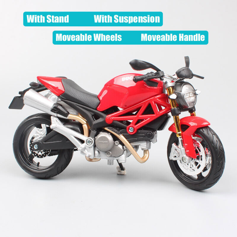 1/12 Maisto ducati Monster 696 Il Mostro metal die cast motorcycle model