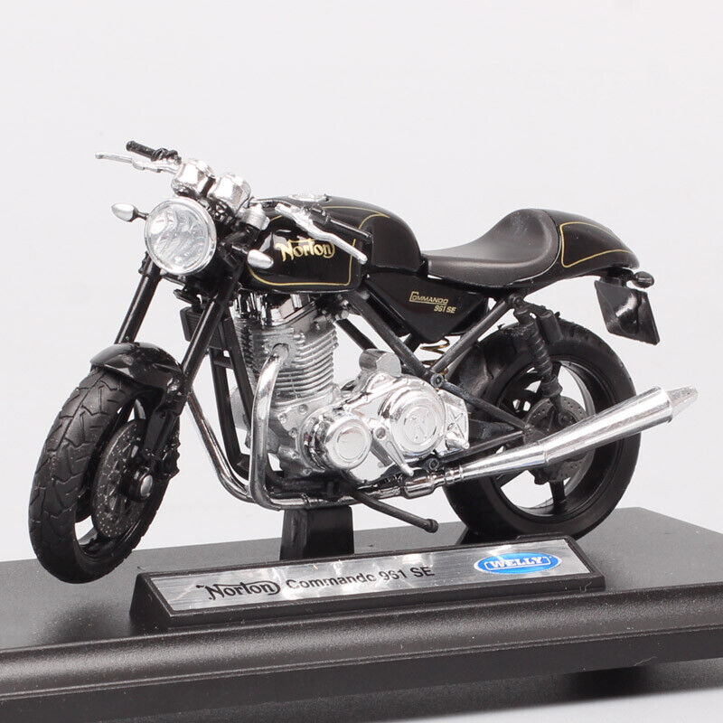 1/18 welly Norton Commando 961 SE Cafe Racer motorcycle diecast