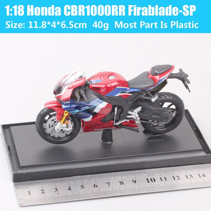 1/18 Scale Maisto Honda 1000RR-R Fireblade SP Diecast model motorcycle bike 2020