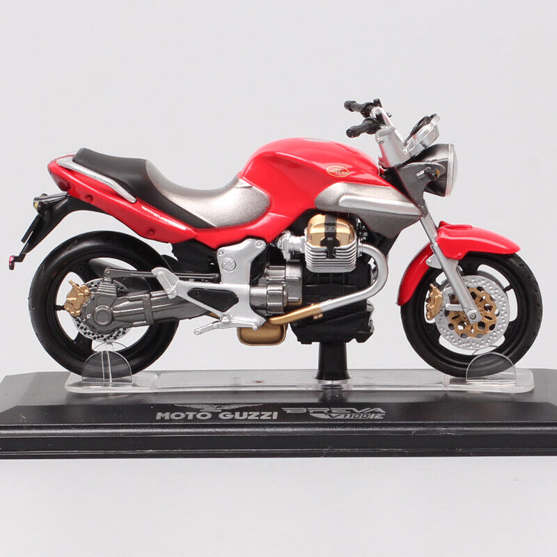 1/24 scale Moto Guzzi Breva V1100 motorcycle Diecast Toy model Bike Acrylic Box