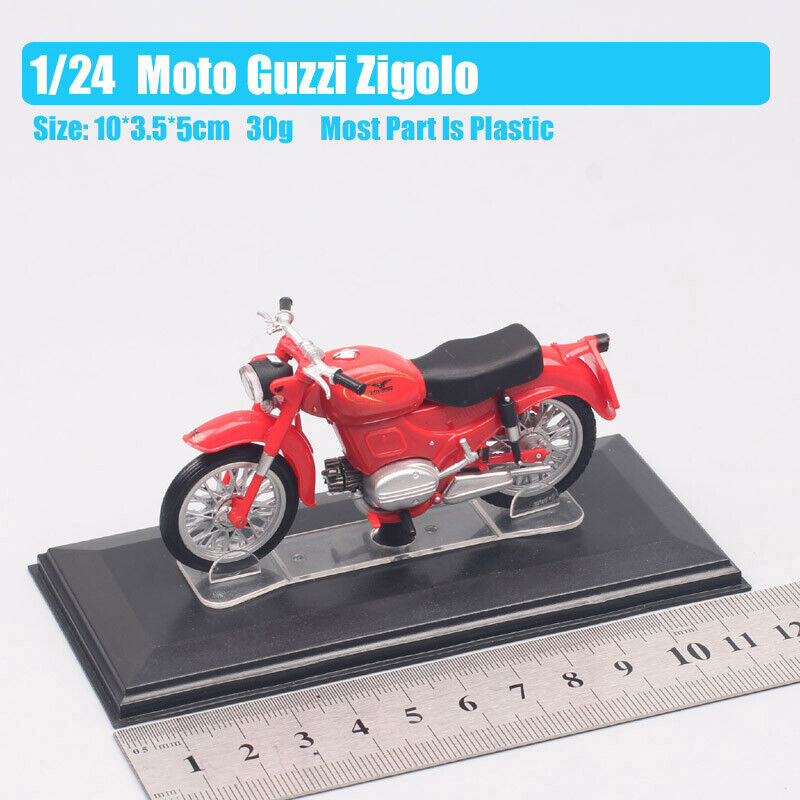 1/24 Classic Starline Moto Guzzi Zigolo Diecast motorcycle model bike 1953